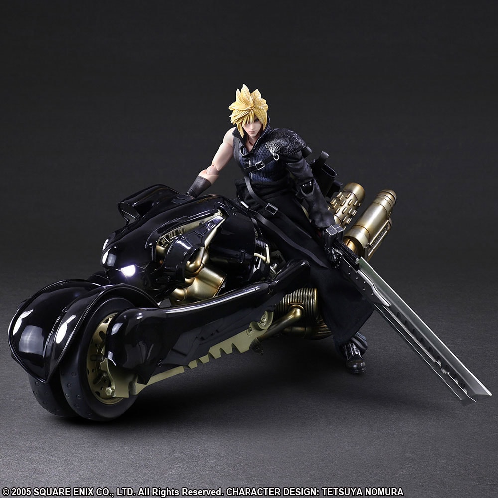 Cloud Strife & Fenrir- Prototype Shown