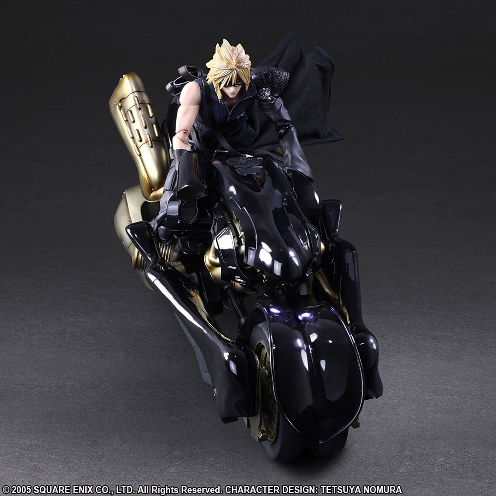 Cloud Strife & Fenrir- Prototype Shown