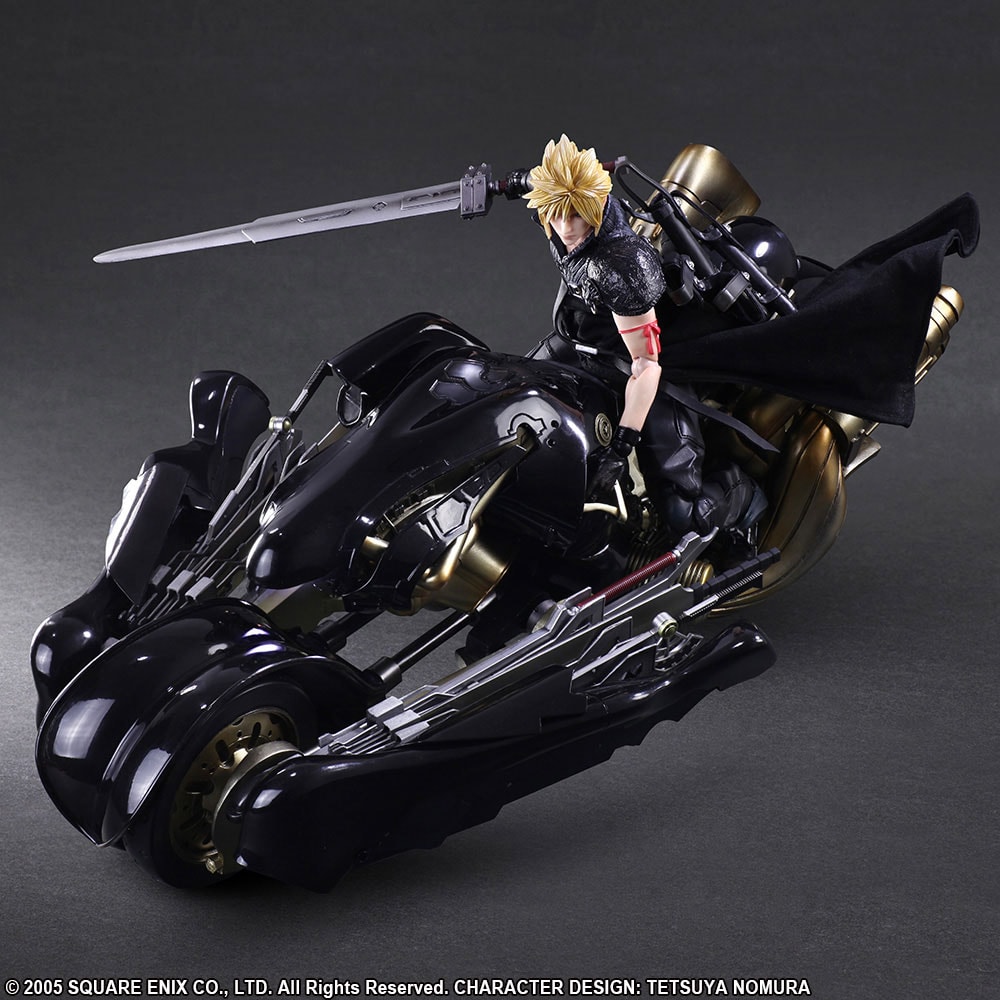 Cloud Strife & Fenrir- Prototype Shown