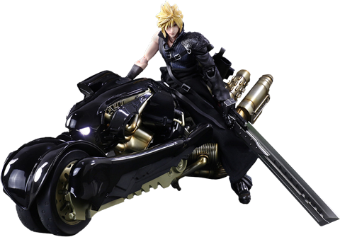Cloud Strife & Fenrir
