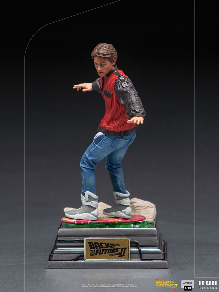 Marty McFly on Hoverboard (Prototype Shown) View 1