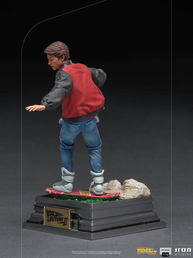 Marty McFly on Hoverboard (Prototype Shown) View 2