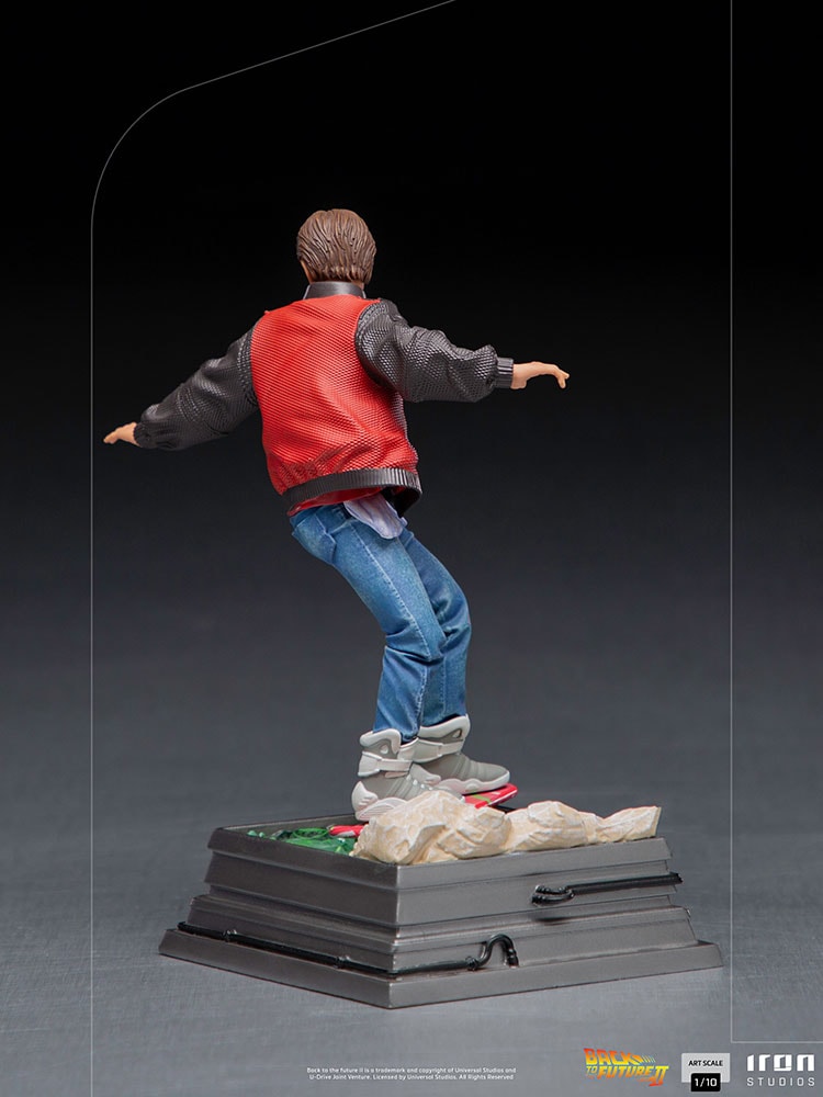 Marty McFly on Hoverboard (Prototype Shown) View 3