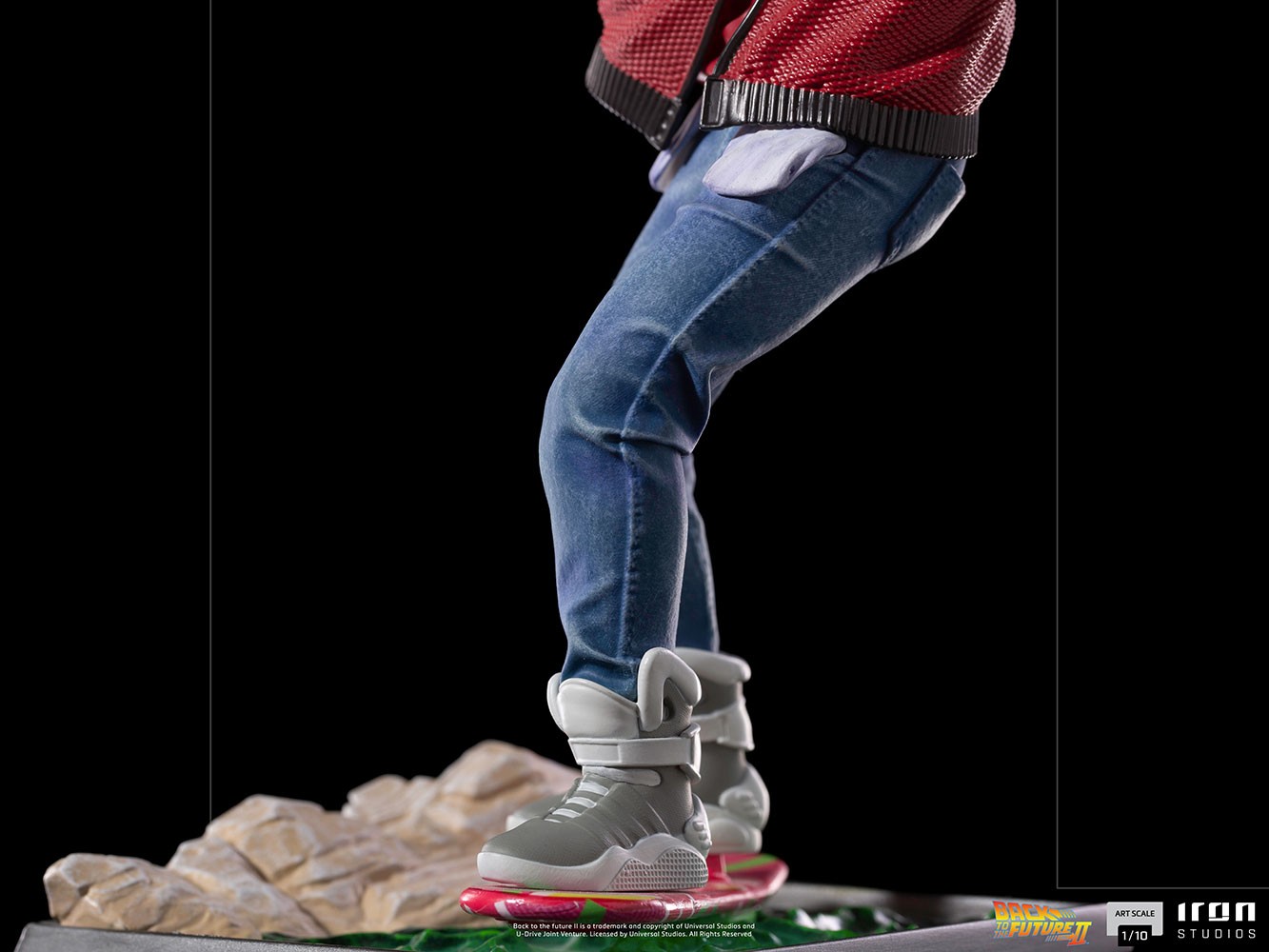 Marty McFly on Hoverboard