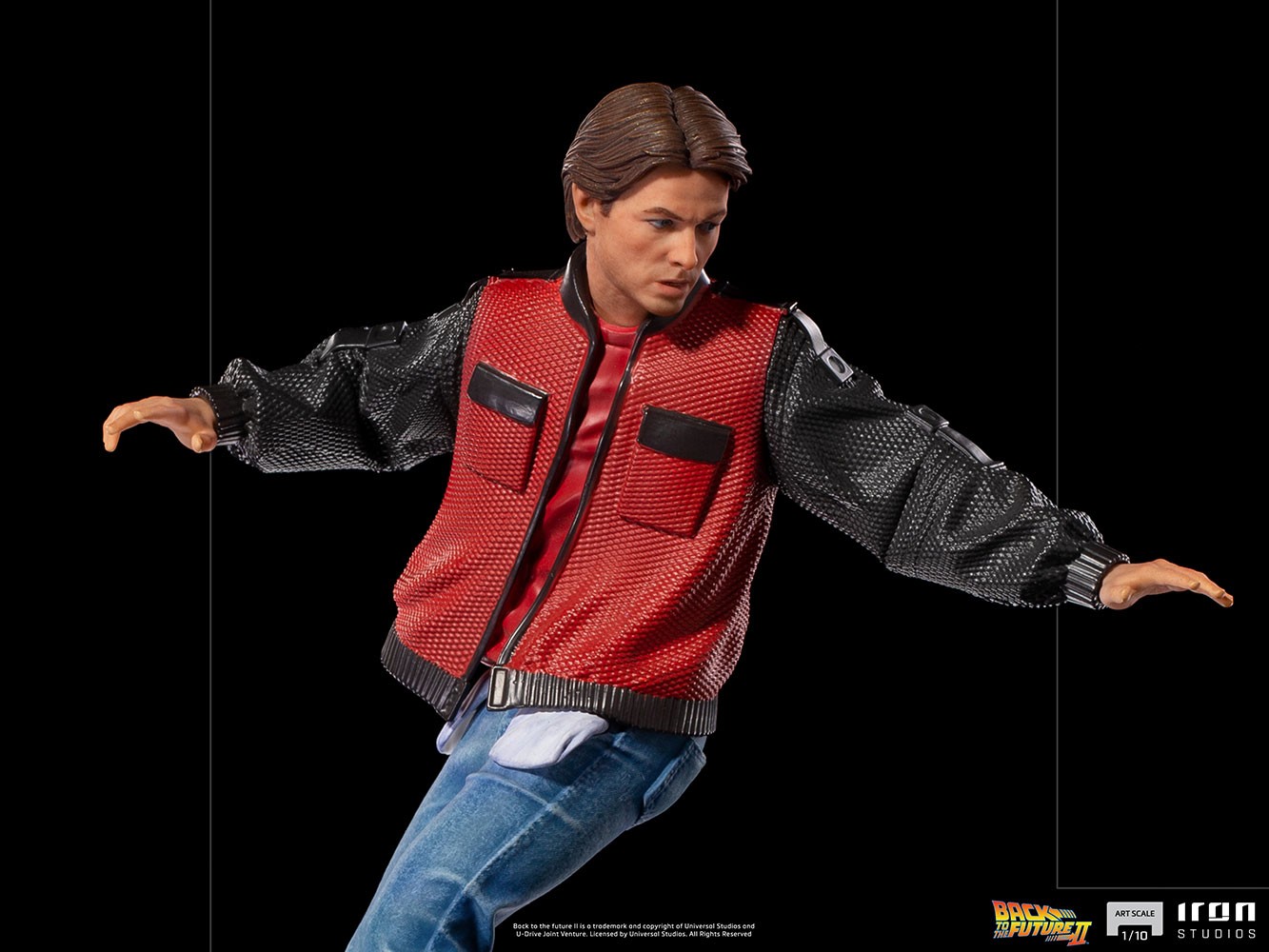 Marty McFly on Hoverboard (Prototype Shown) View 8
