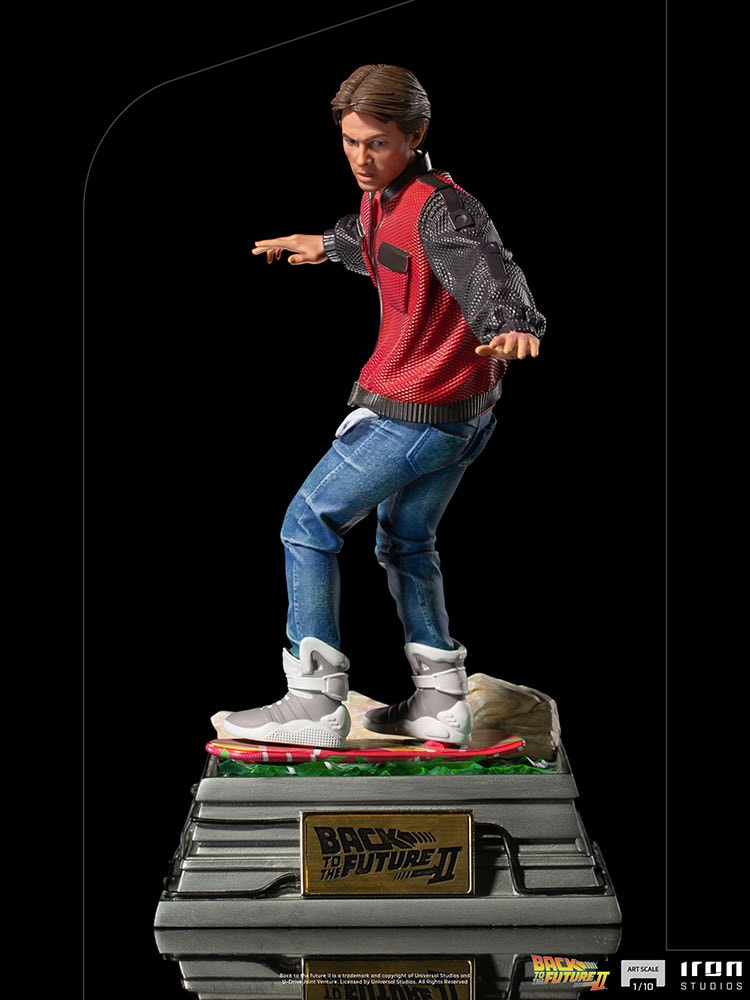 Marty McFly on Hoverboard (Prototype Shown) View 10