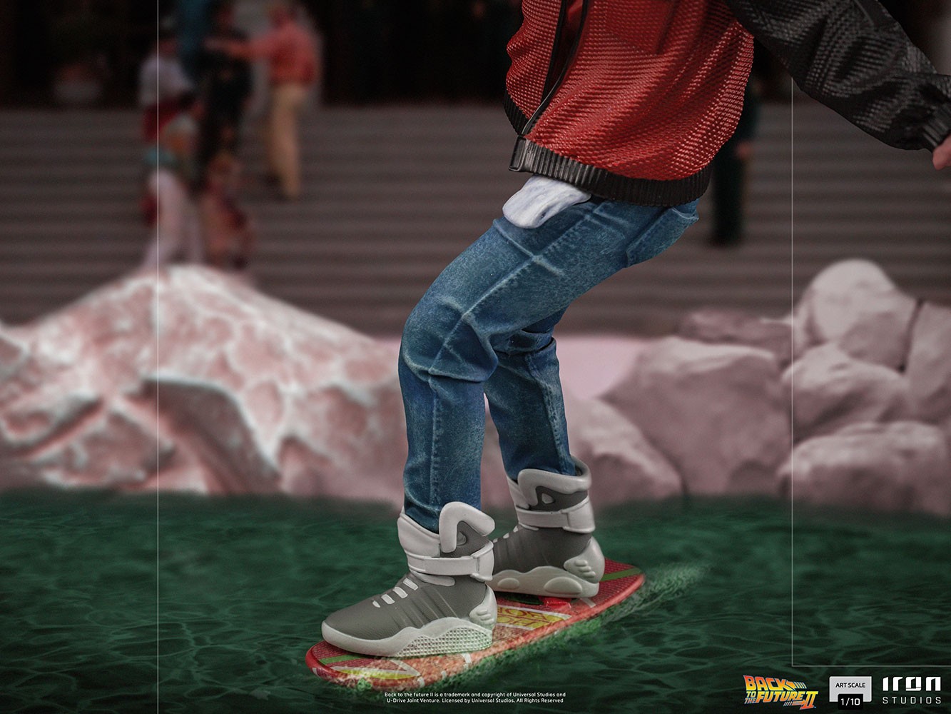 Marty McFly on Hoverboard (Prototype Shown) View 12