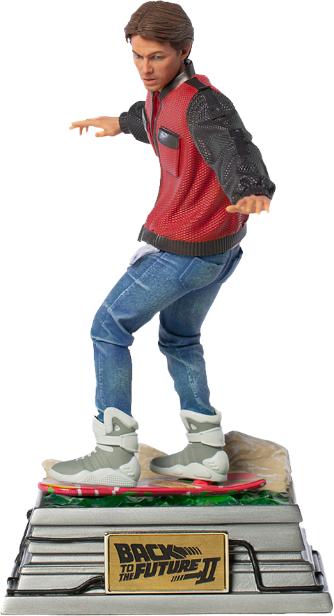 Marty McFly on Hoverboard (Prototype Shown) View 14