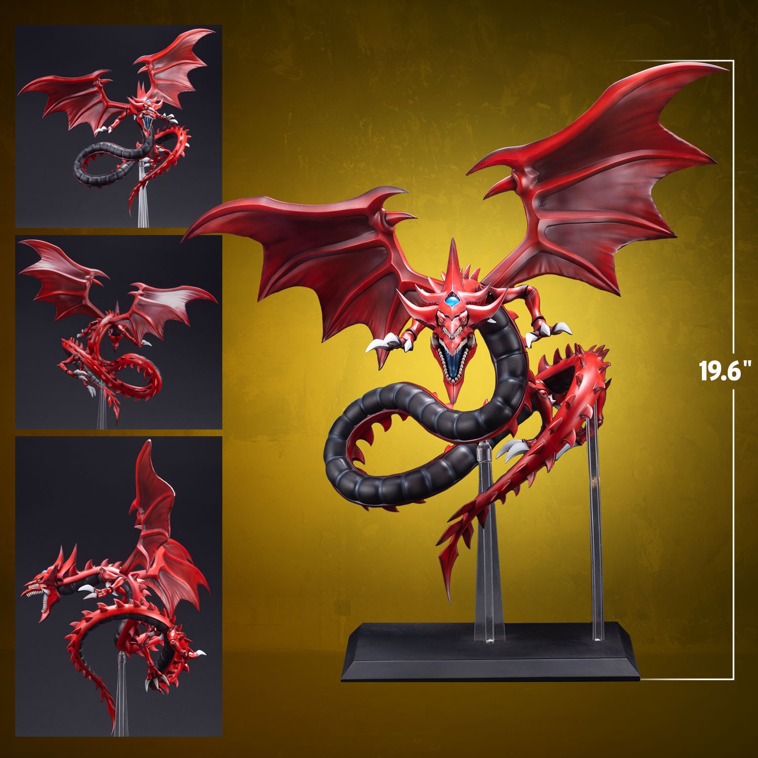 Yu-Gi-Oh! Slifer the Sky Dragon Egyptian God Statues  (Prototype Shown) View 2