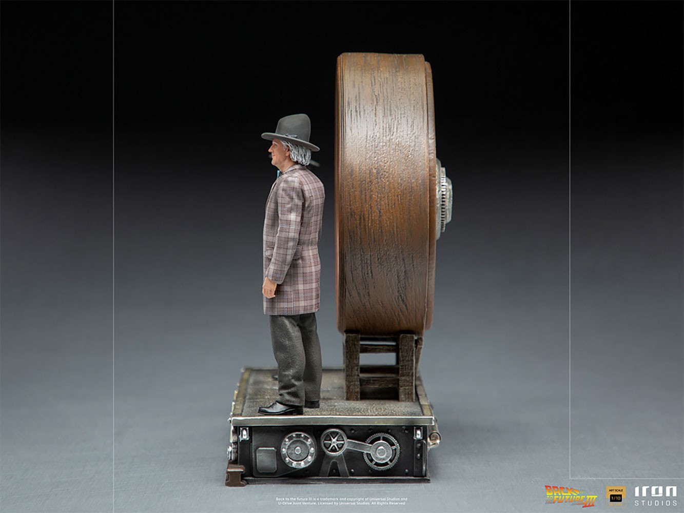Marty and Doc at the Clock Deluxe (Prototype Shown) View 2