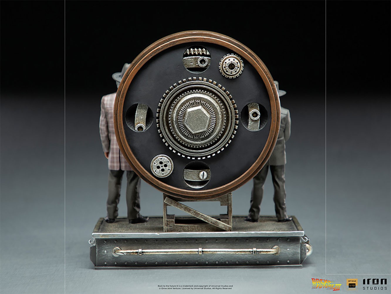 Marty and Doc at the Clock Deluxe (Prototype Shown) View 3