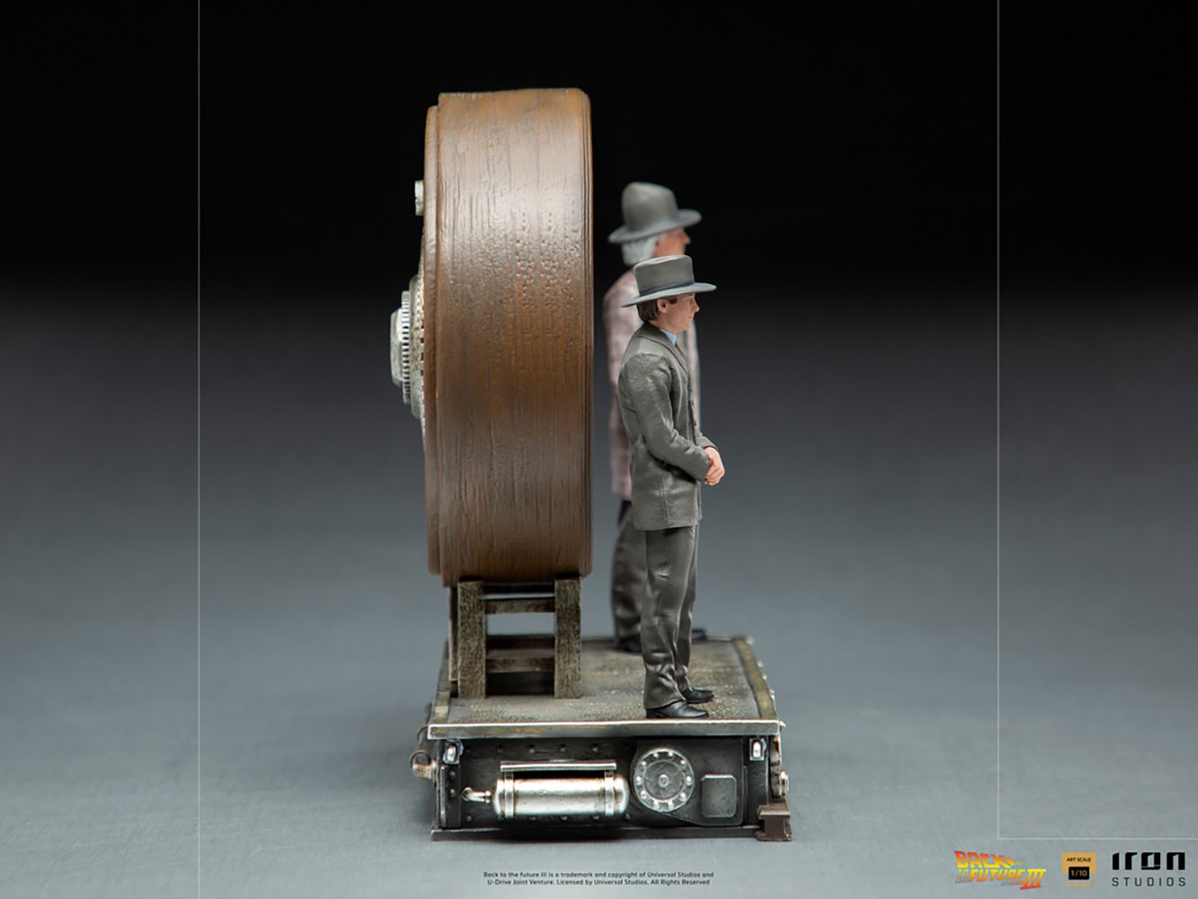 Marty and Doc at the Clock Deluxe (Prototype Shown) View 4