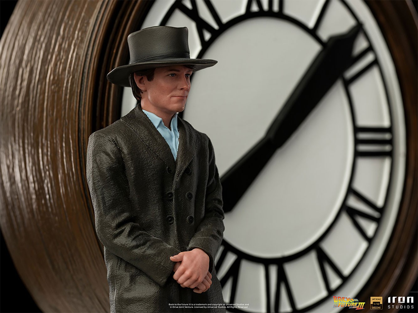 Marty and Doc at the Clock Deluxe (Prototype Shown) View 6