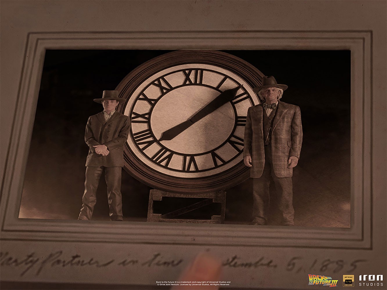 Marty and Doc at the Clock Deluxe (Prototype Shown) View 10
