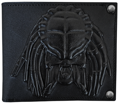 Predator Embossed Leather Wallet