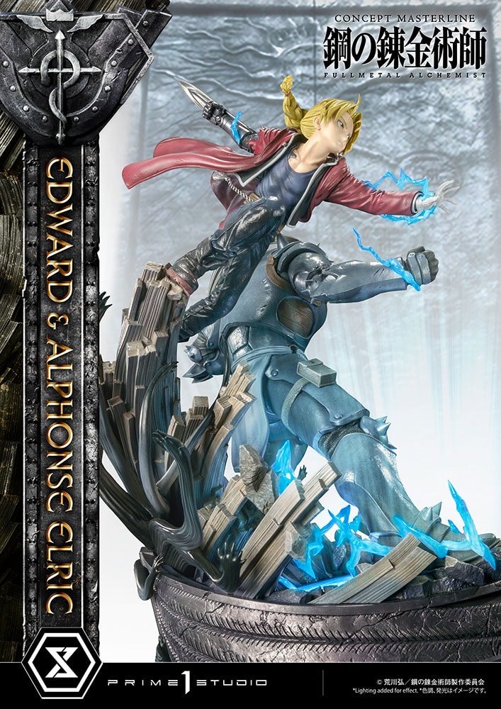 Fullmetal Alchemist Edward and Alphonse Elric Statues  Collector Edition (Prototype Shown) View 4