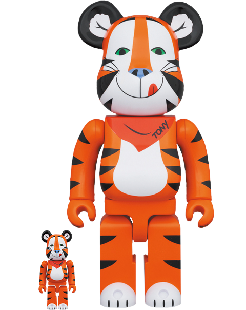 Be@rbrick Tony the Tiger (Vintage Version) 100% and 400