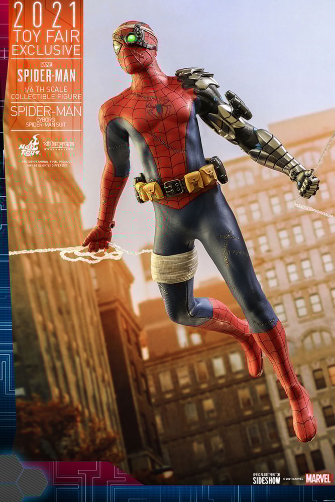 Cyborg spider man toy sale