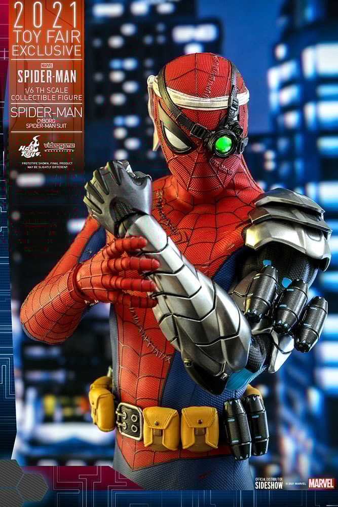 Cyborg spider man hot sale figure