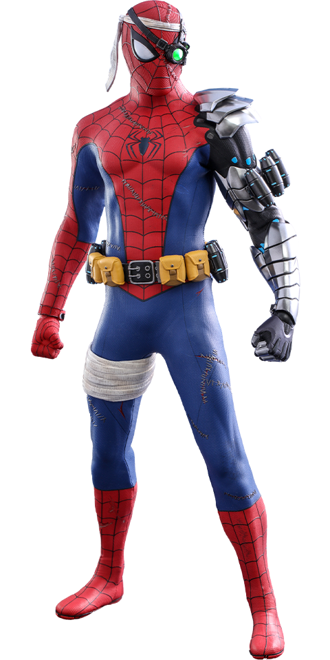 Cyborg spider man figure deals