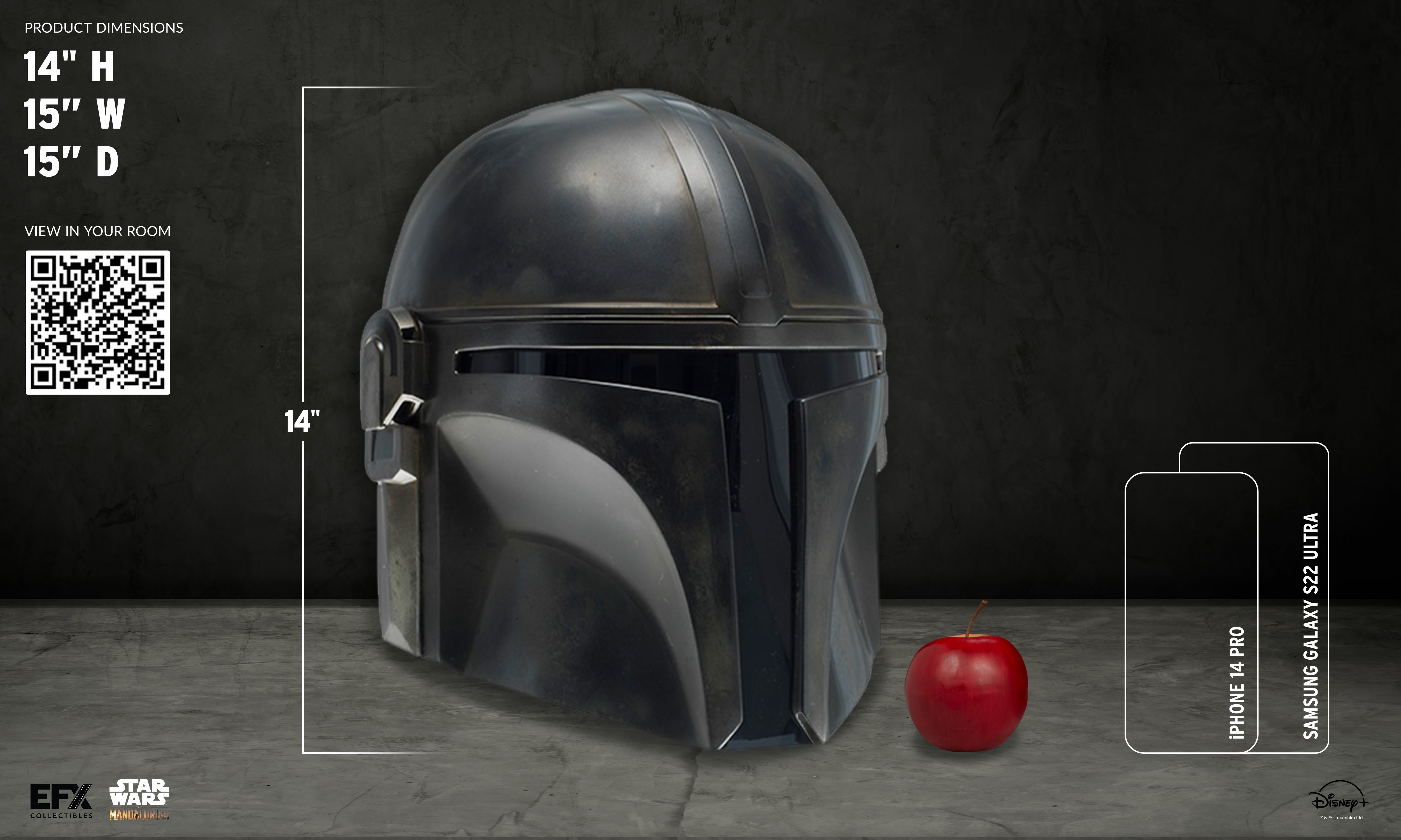The Mandalorian Helmet- Prototype Shown