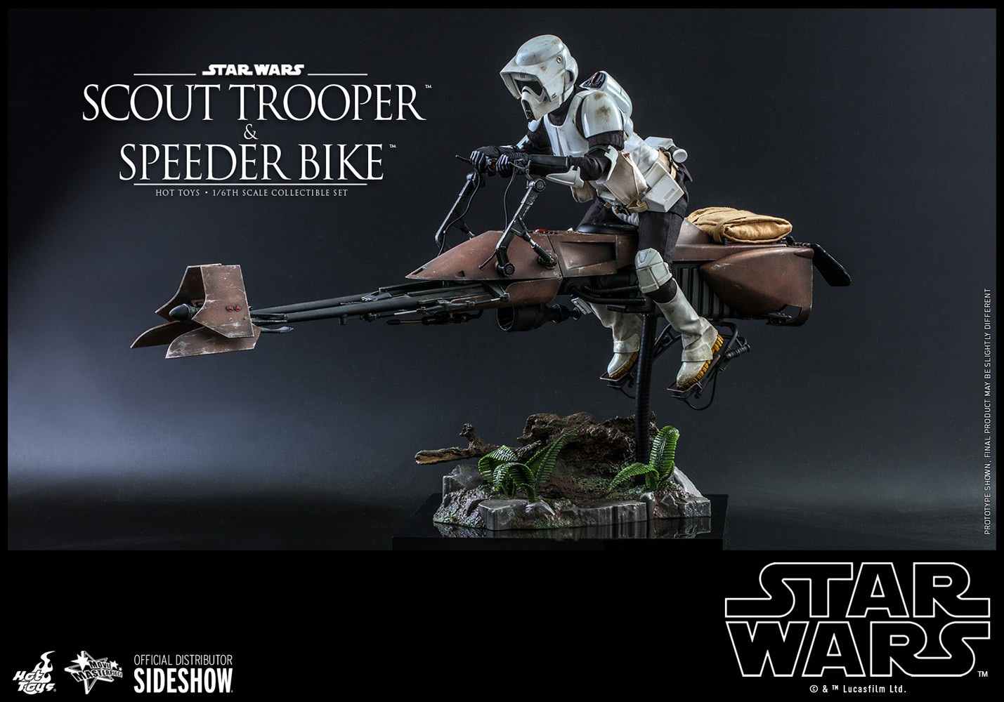 Scout Trooper™ and Speeder Bike™- Prototype Shown