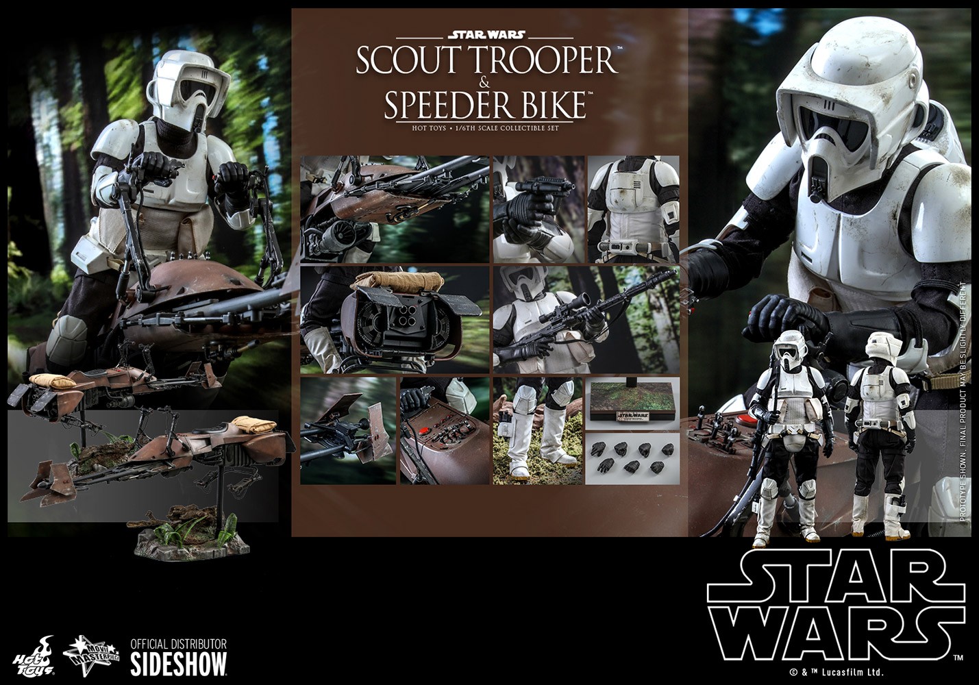 Scout Trooper™ and Speeder Bike™
