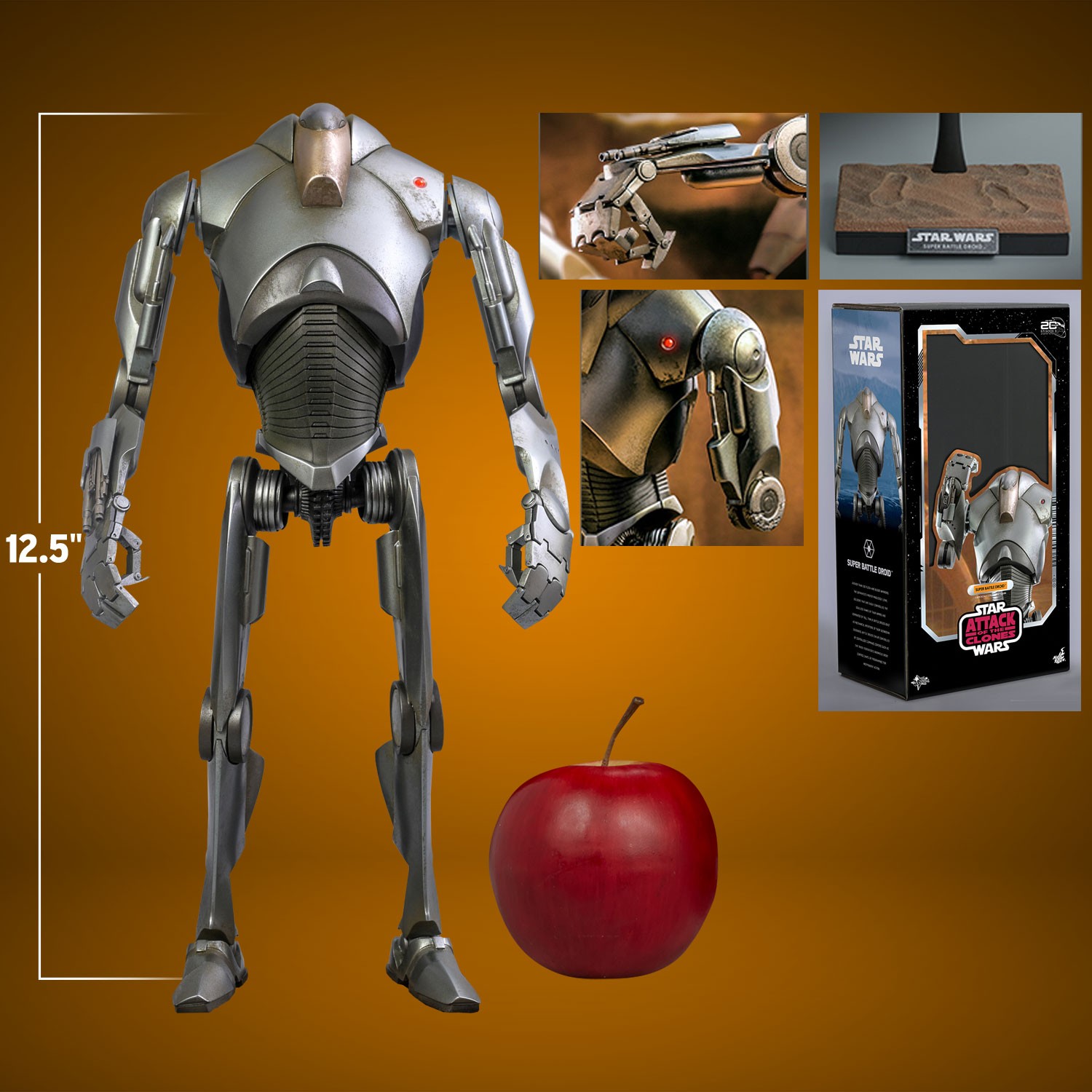 Star wars super battle sales droid action figure