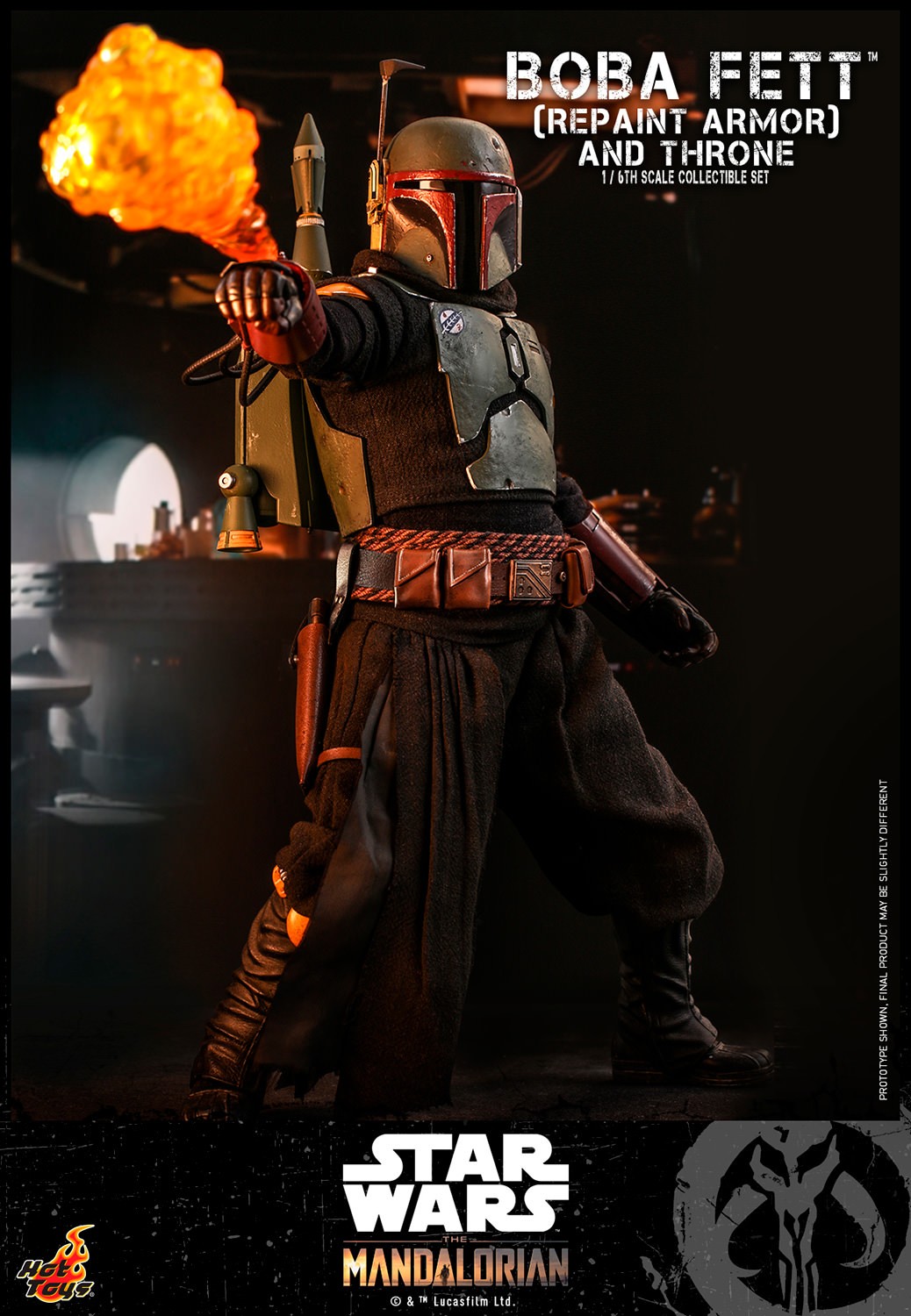 Boba Fett (Repaint Armor) and Throne Collector Edition (Prototype Shown) View 3