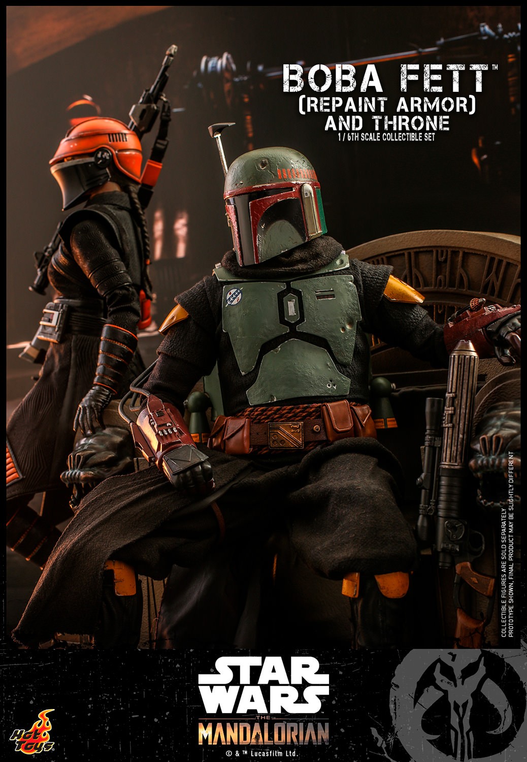 Boba Fett (Repaint Armor) and Throne Collector Edition - Prototype Shown