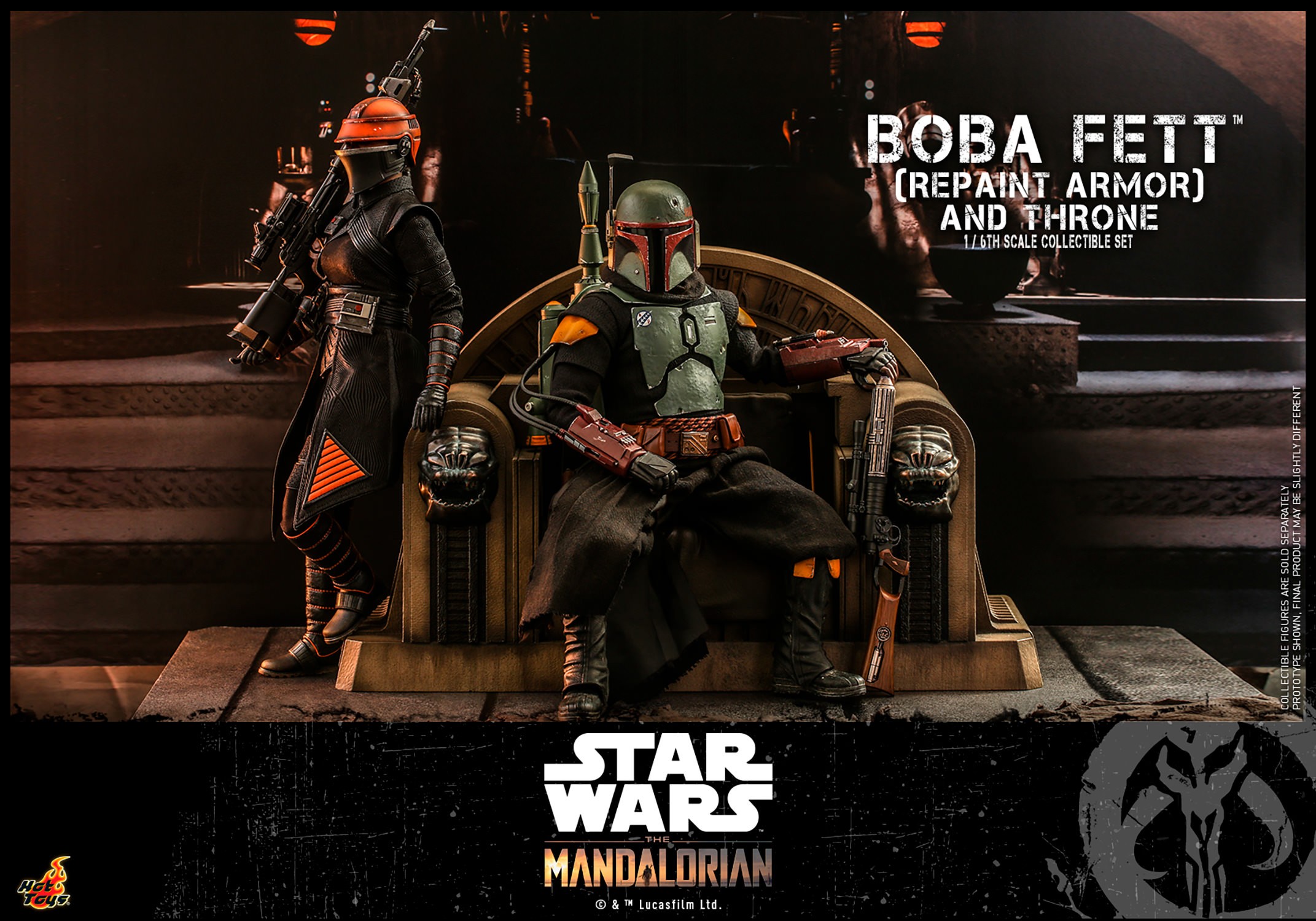 Boba Fett (Repaint Armor) and Throne Collector Edition (Prototype Shown) View 8