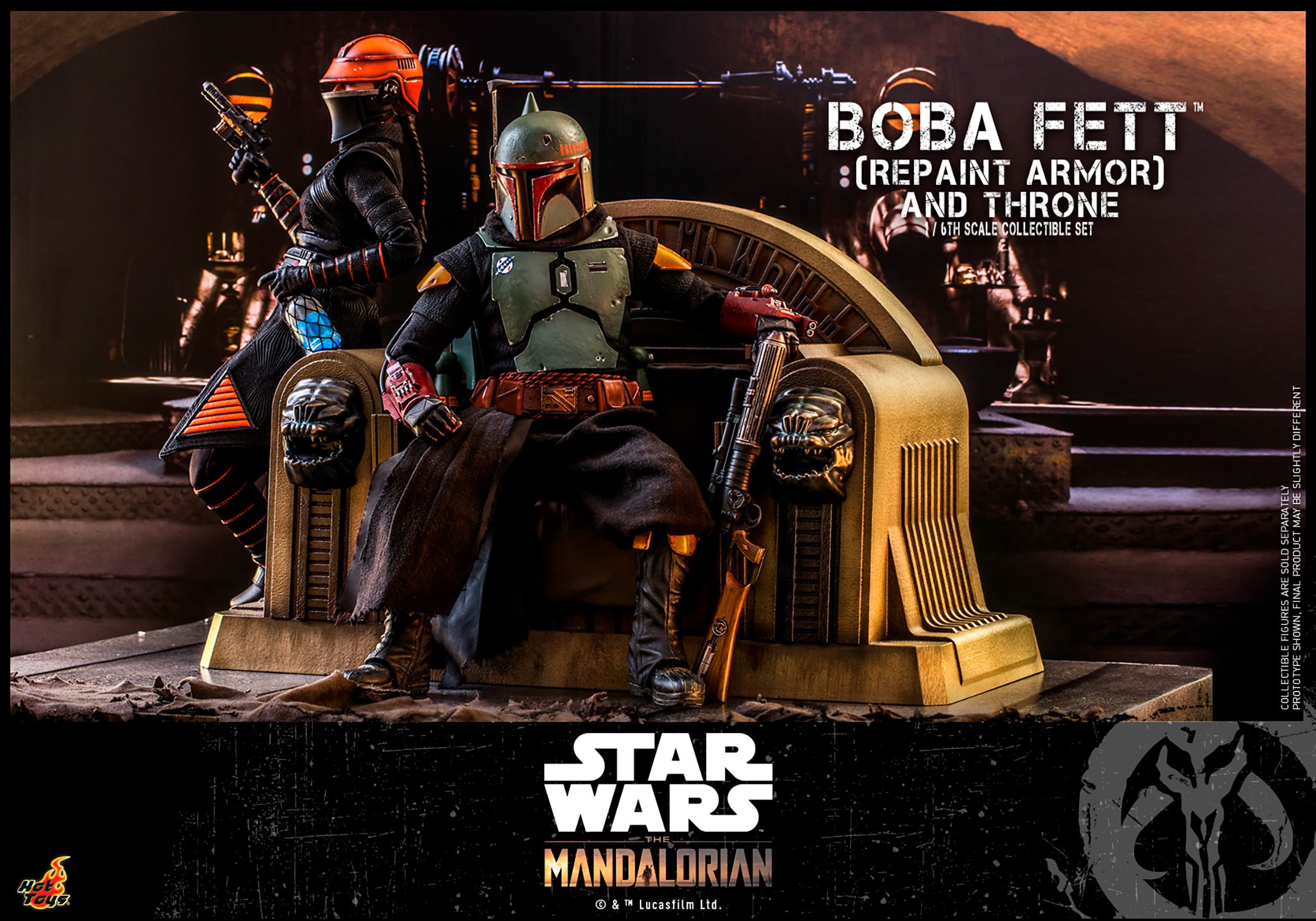 Boba Fett (Repaint Armor) and Throne Collector Edition (Prototype Shown) View 9