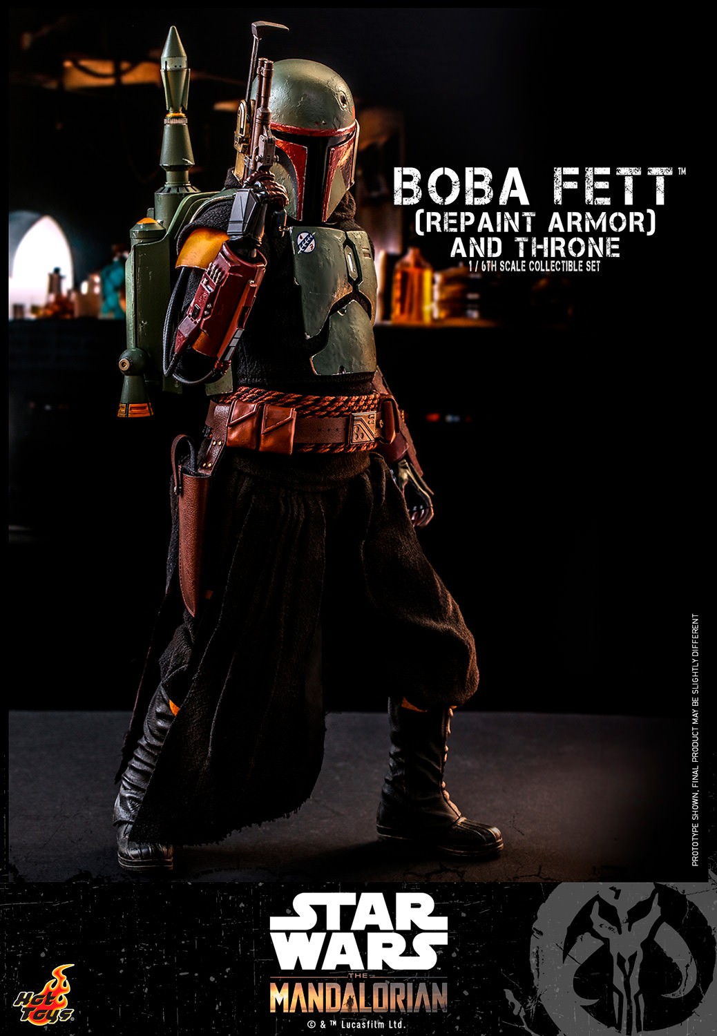 Boba Fett (Repaint Armor) and Throne Collector Edition (Prototype Shown) View 10