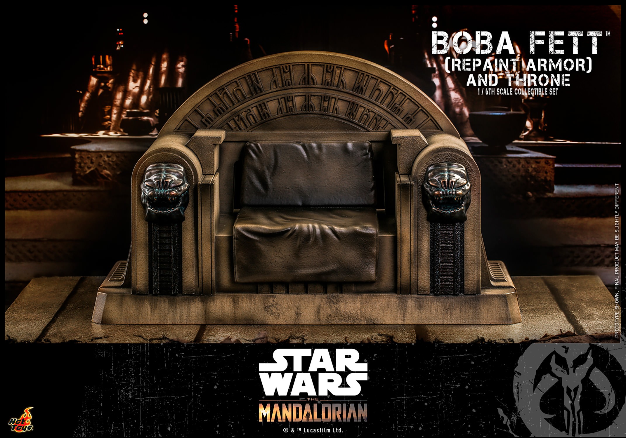 Boba Fett (Repaint Armor) and Throne Collector Edition (Prototype Shown) View 13