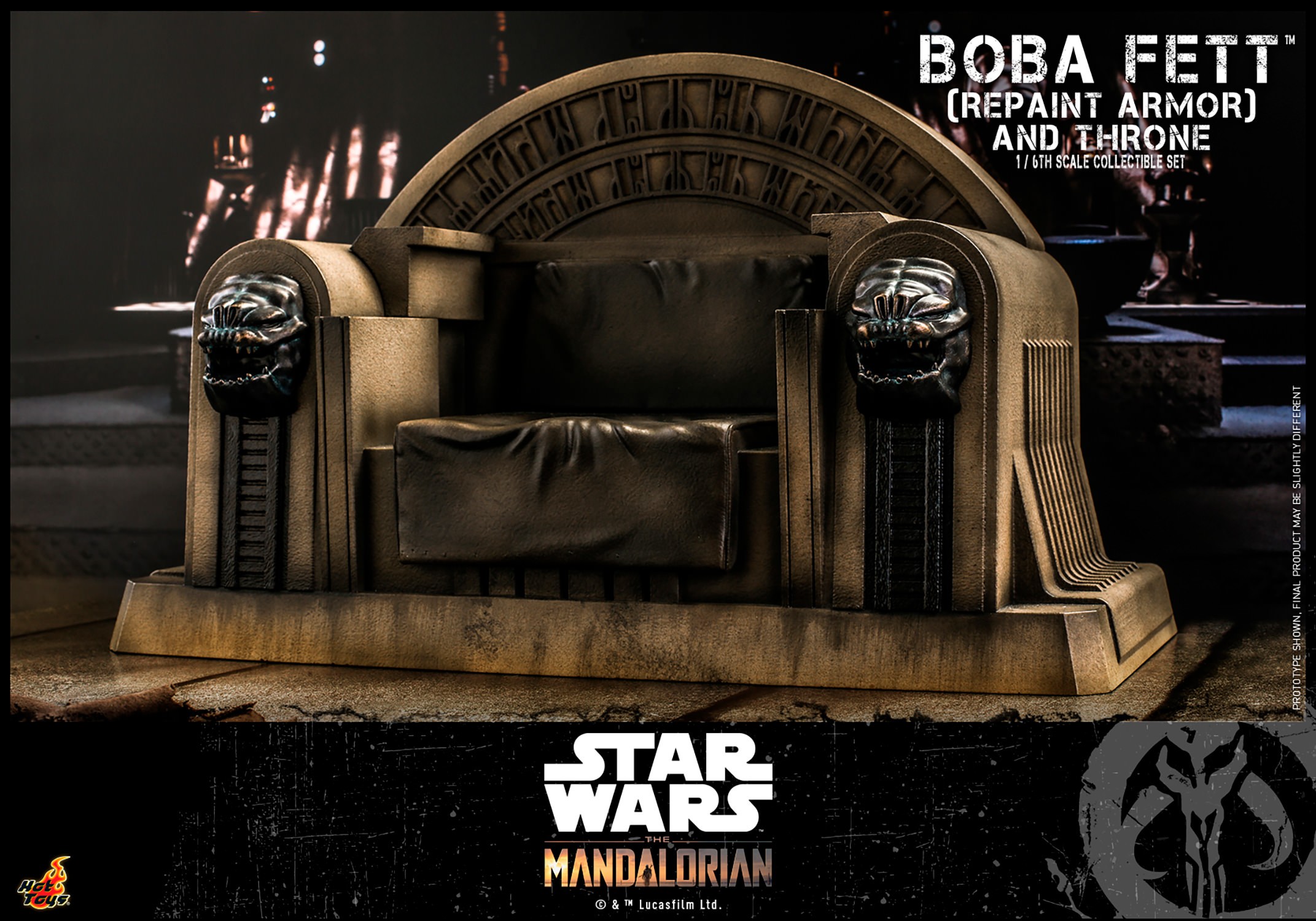 Boba Fett (Repaint Armor) and Throne Collector Edition (Prototype Shown) View 14