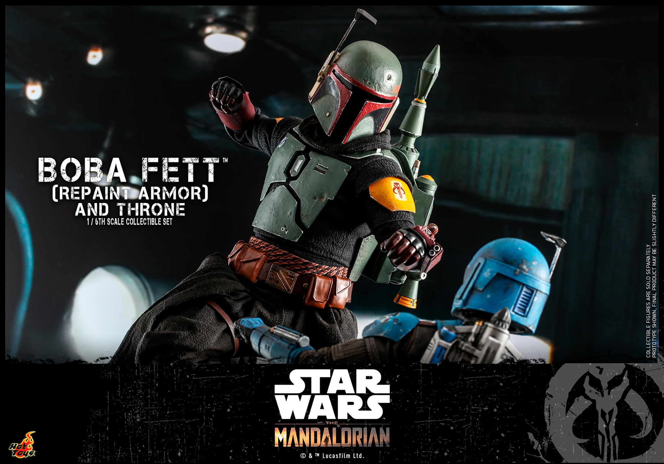 Boba Fett (Repaint Armor) and Throne Collector Edition (Prototype Shown) View 16