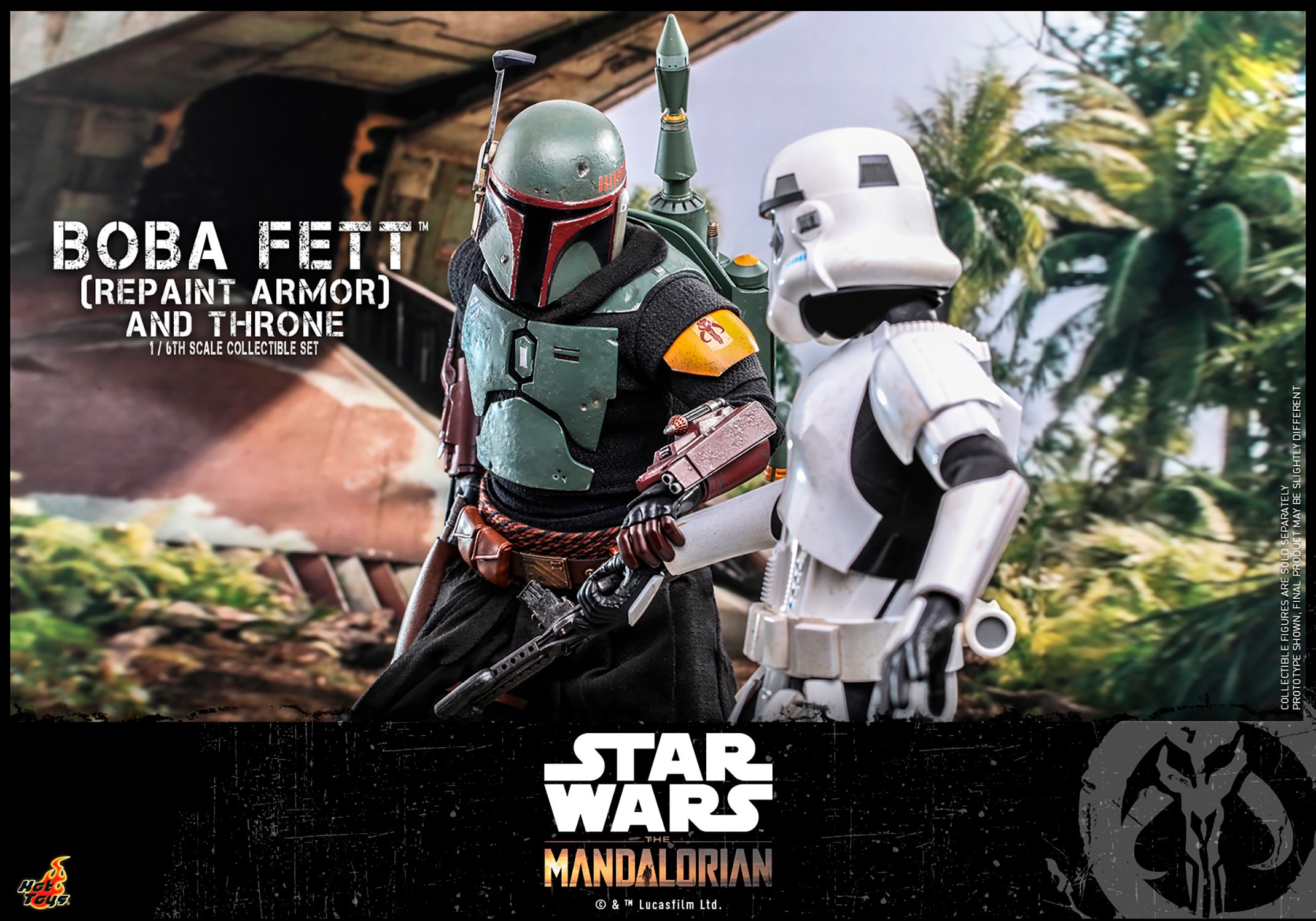 Boba Fett (Repaint Armor) and Throne Collector Edition (Prototype Shown) View 17