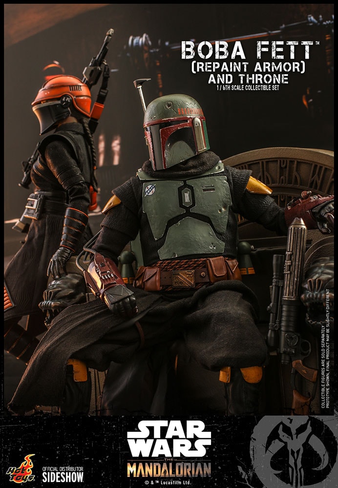Boba Fett (Repaint Armor - Special Edition) and Throne Exclusive Edition (Prototype Shown) View 17