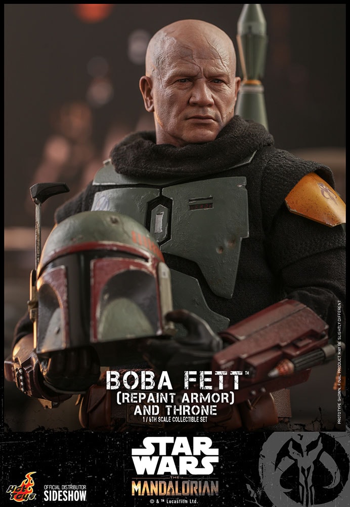 Boba Fett (Repaint Armor - Special Edition) and Throne Exclusive Edition (Prototype Shown) View 12