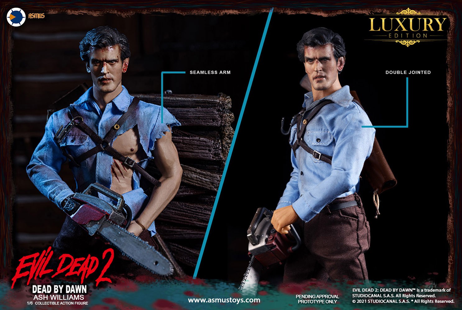 Ash Williams (Luxury Edition) Exclusive Edition (Prototype Shown) View 8