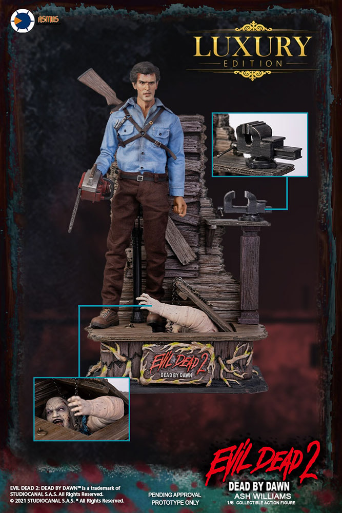 Ash Williams (Luxury Edition) Exclusive Edition (Prototype Shown) View 23