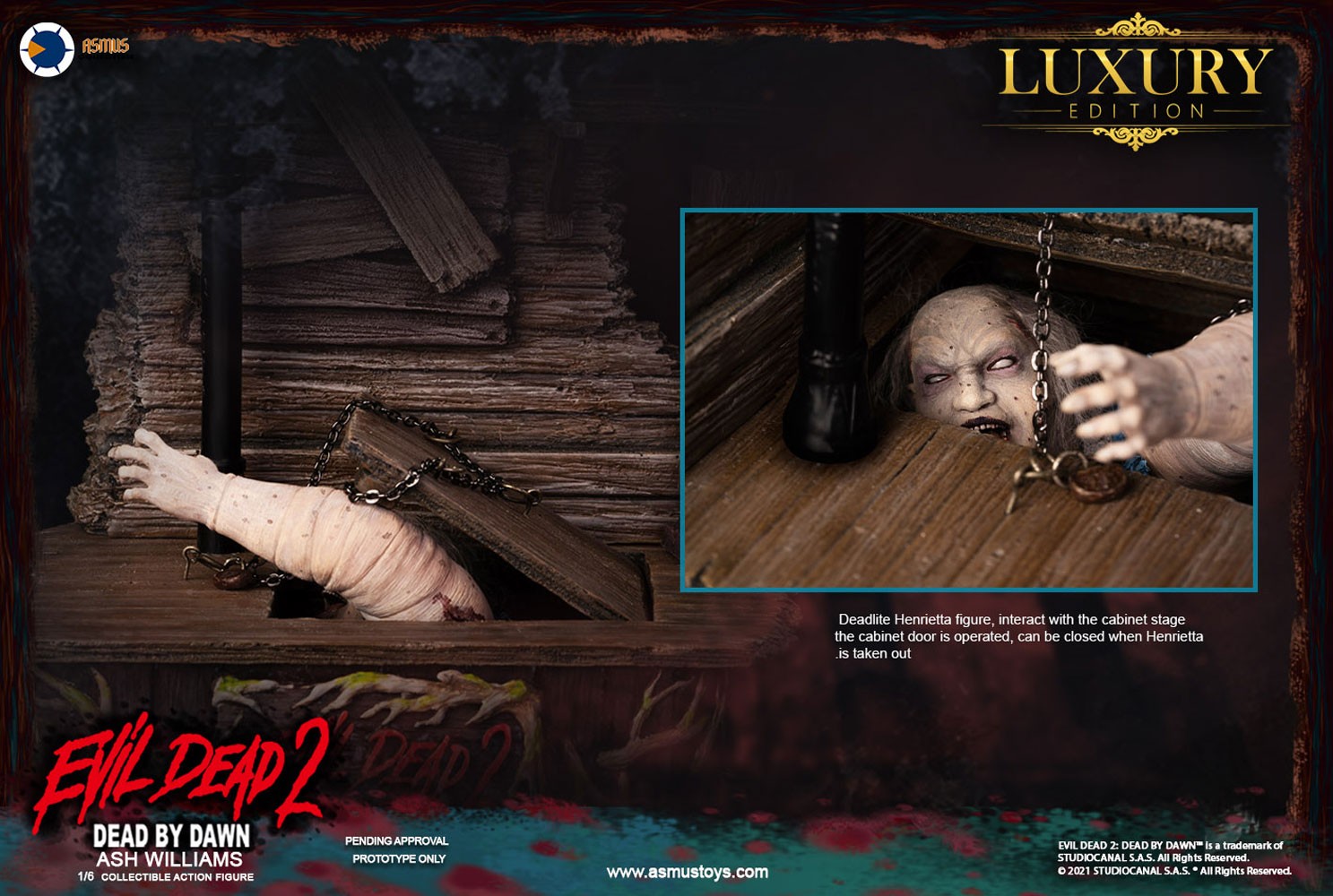 Ash Williams (Luxury Edition) Exclusive Edition (Prototype Shown) View 3