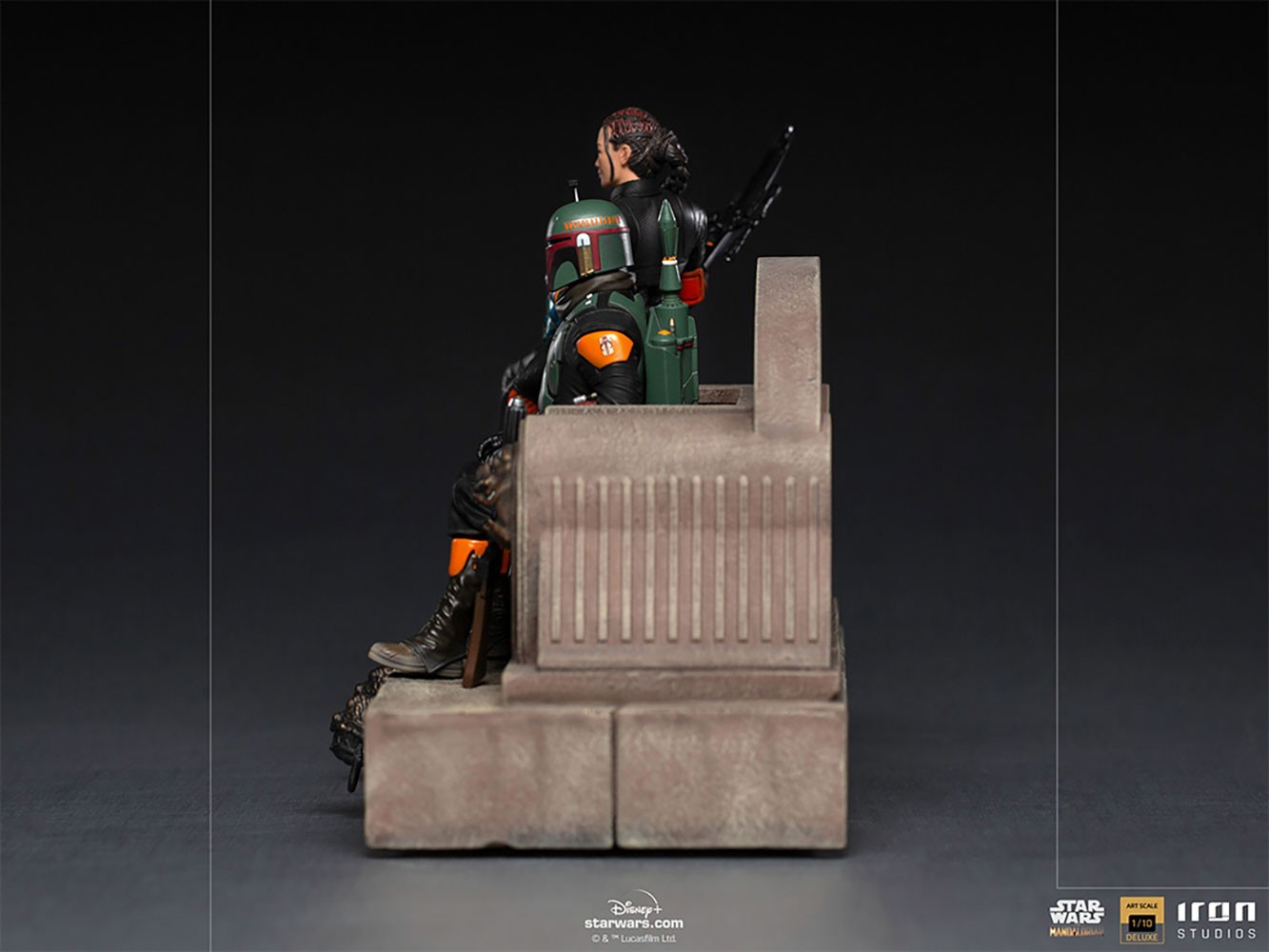 Boba Fett & Fennec Shand on Throne Deluxe- Prototype Shown