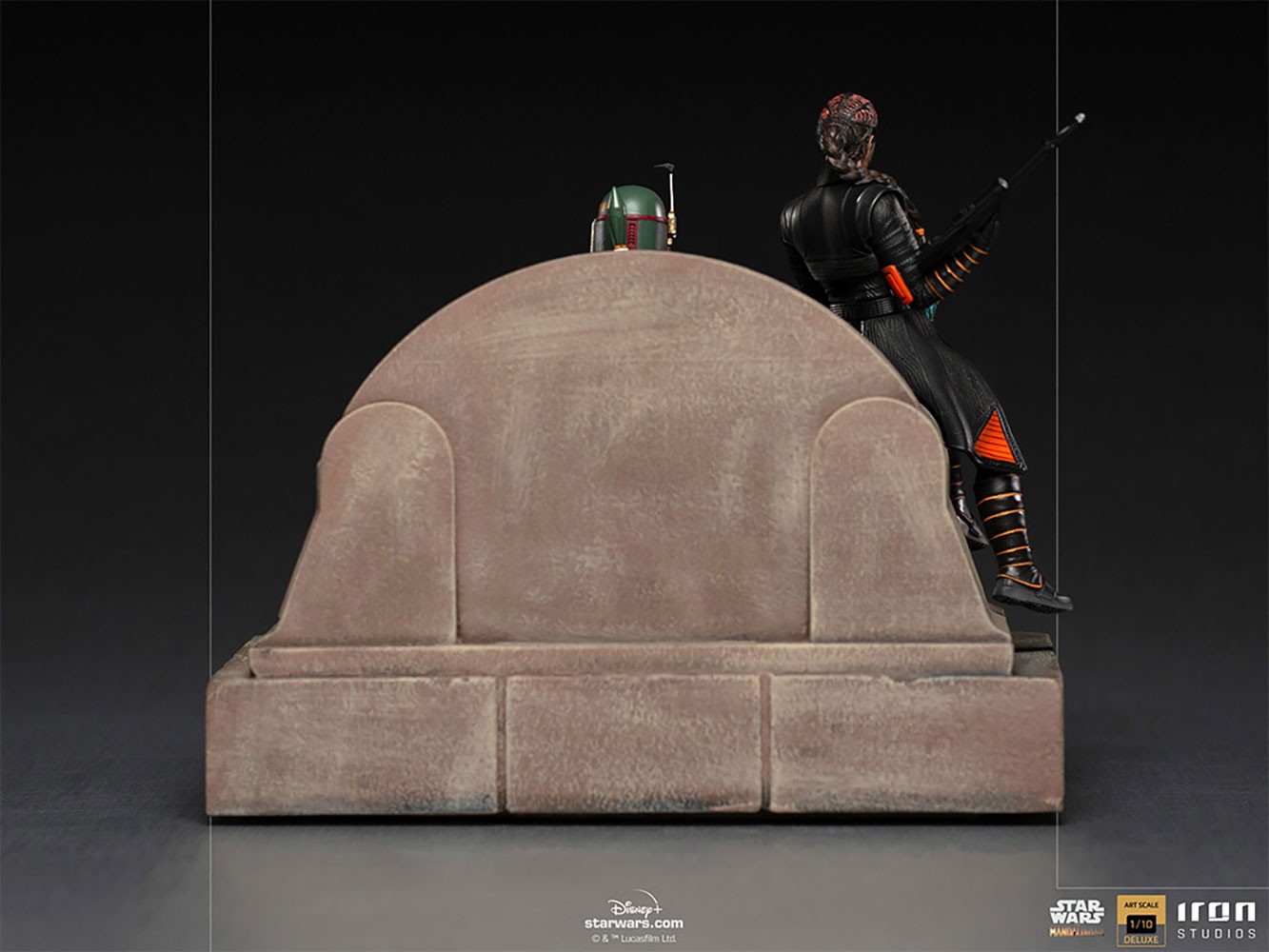 Boba Fett & Fennec Shand on Throne Deluxe- Prototype Shown