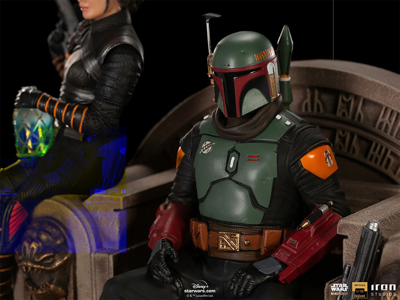 Boba Fett & Fennec Shand on Throne Deluxe