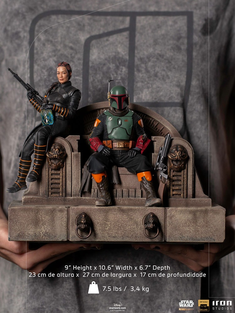 Boba Fett & Fennec Shand on Throne Deluxe
