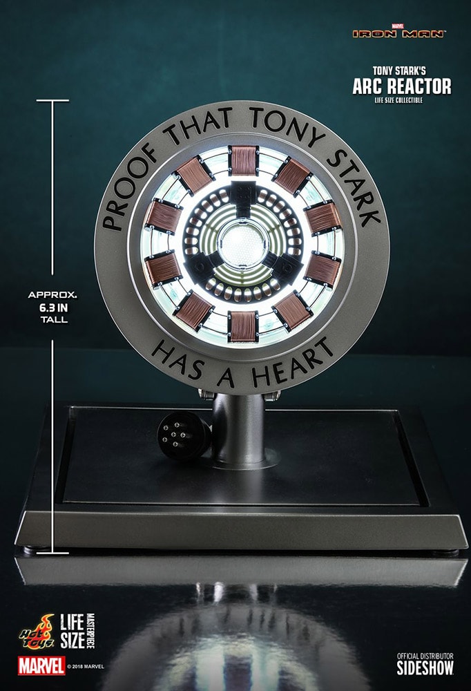 Iron man arc reactor sales collectible