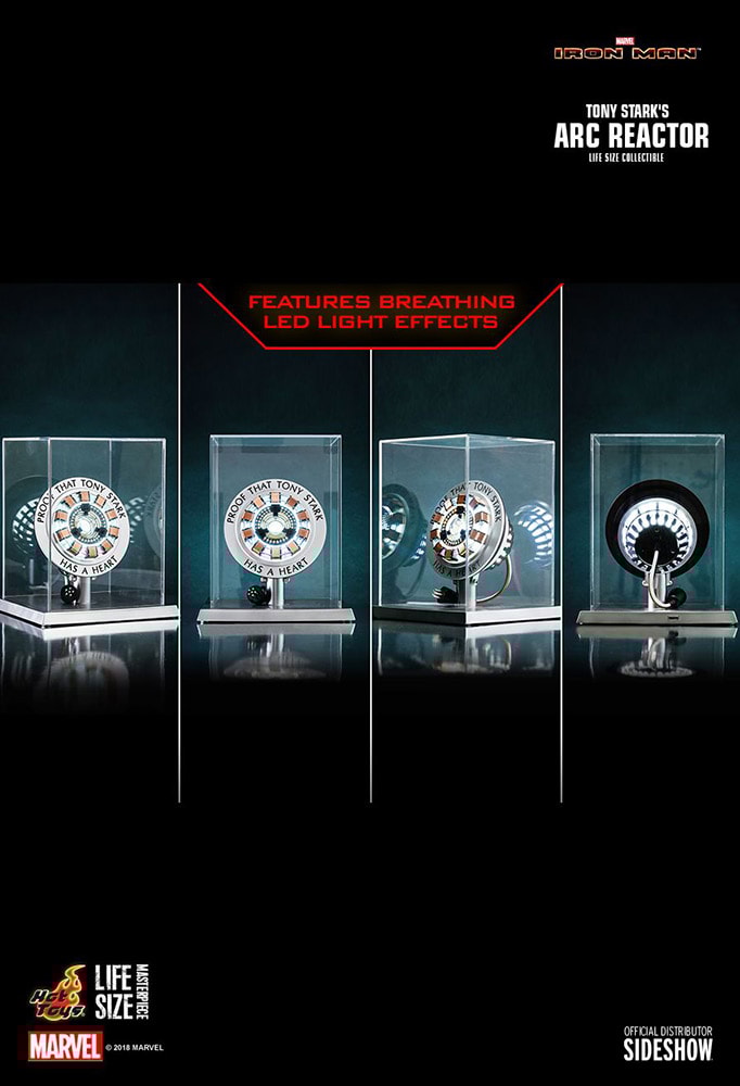 Tony Stark s Arc Reactor Life Size Replica by Hot Toys Sideshow