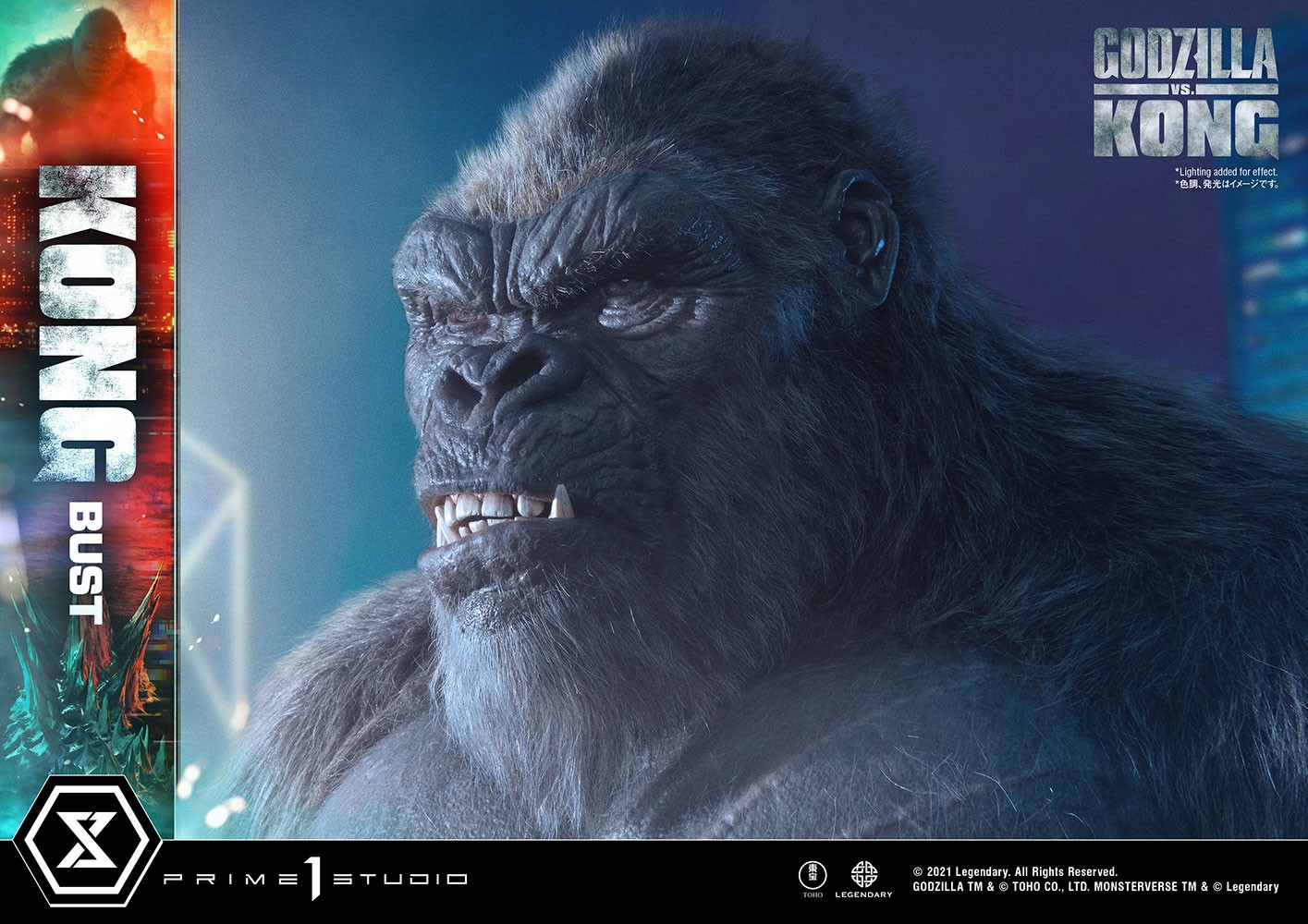 Godzilla vs. Kong Kong Bust  (Prototype Shown) View 4