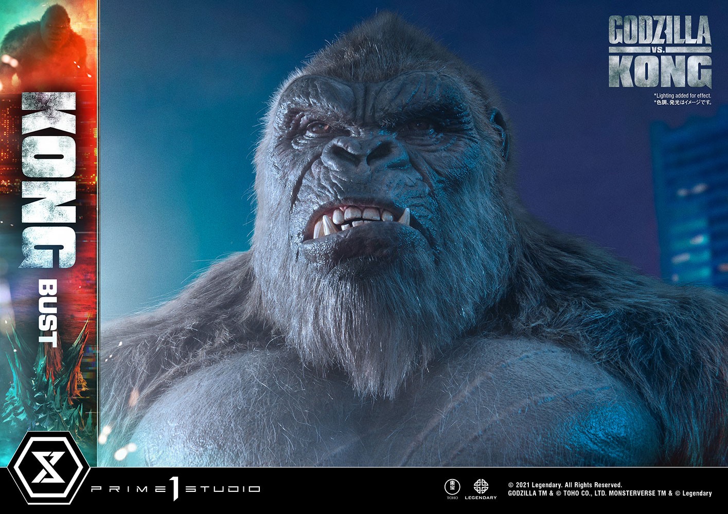 Godzilla vs. Kong Kong Bust  (Prototype Shown) View 10